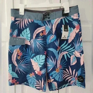 Rip Curl Boys Board Shorts Size 20 Tropical Pool vacation